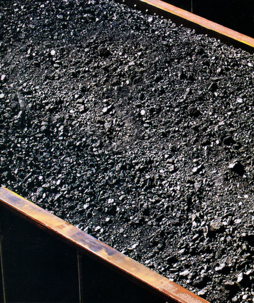 coal on conveyor belt